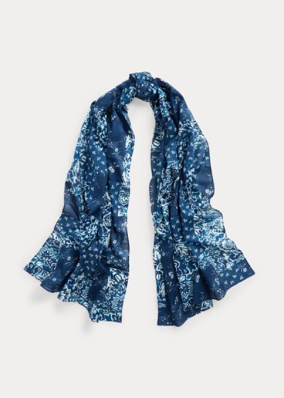 Women's Ralph Lauren Allison Cotton Scarf | 267149DVZ